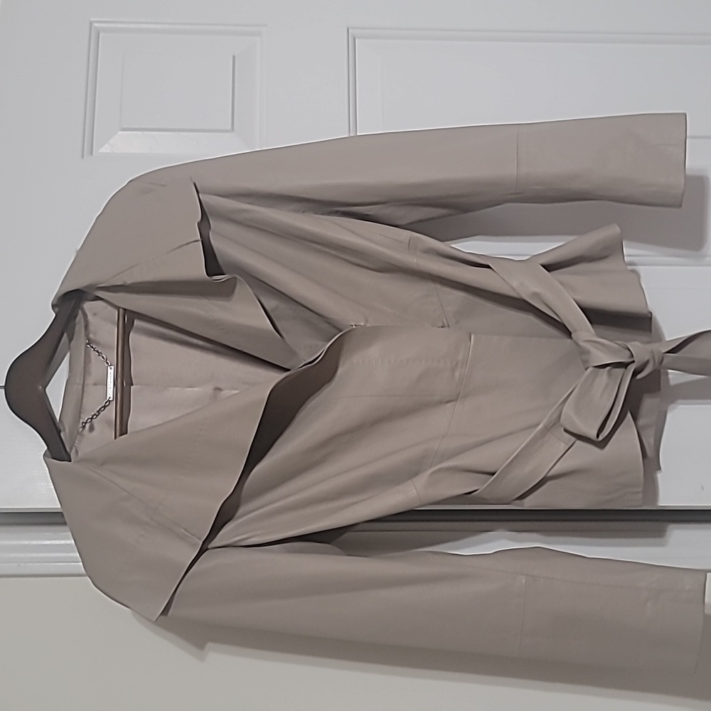 Elie Taharai gorgeous soft leather jacket med